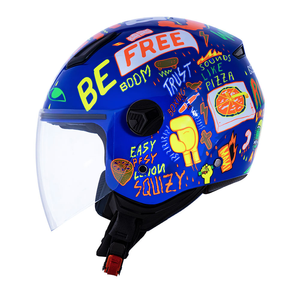 CAPACETE NORISK ORION FREE AZUL - Image 2