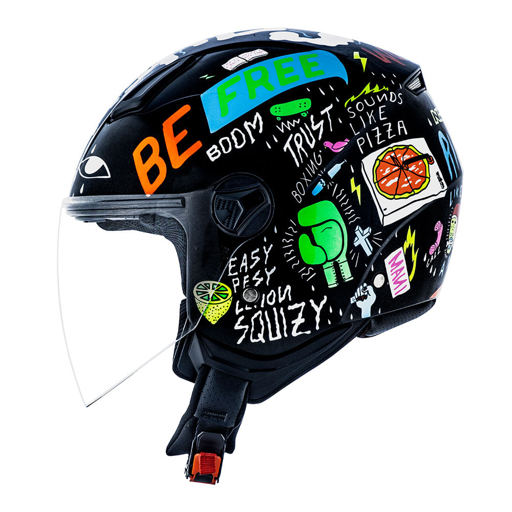 CAPACETE NORISK ORION FREE PRETO - Image 4