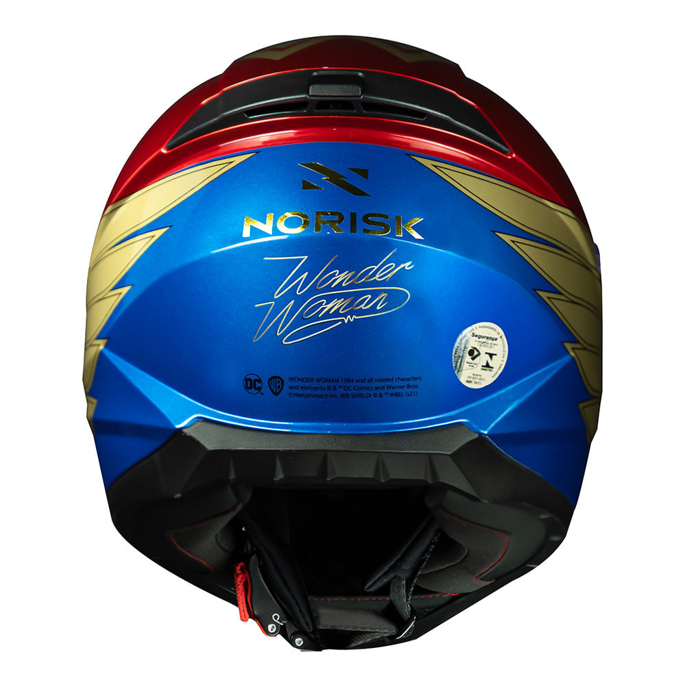 CAPACETE NORISK RAZOR WONDER WOMAN - Image 4