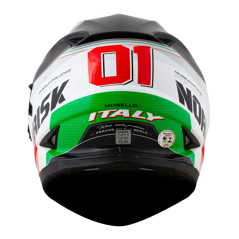 CAPACETE NORISK SOUL GRAND PRIX ITALY - Image 3