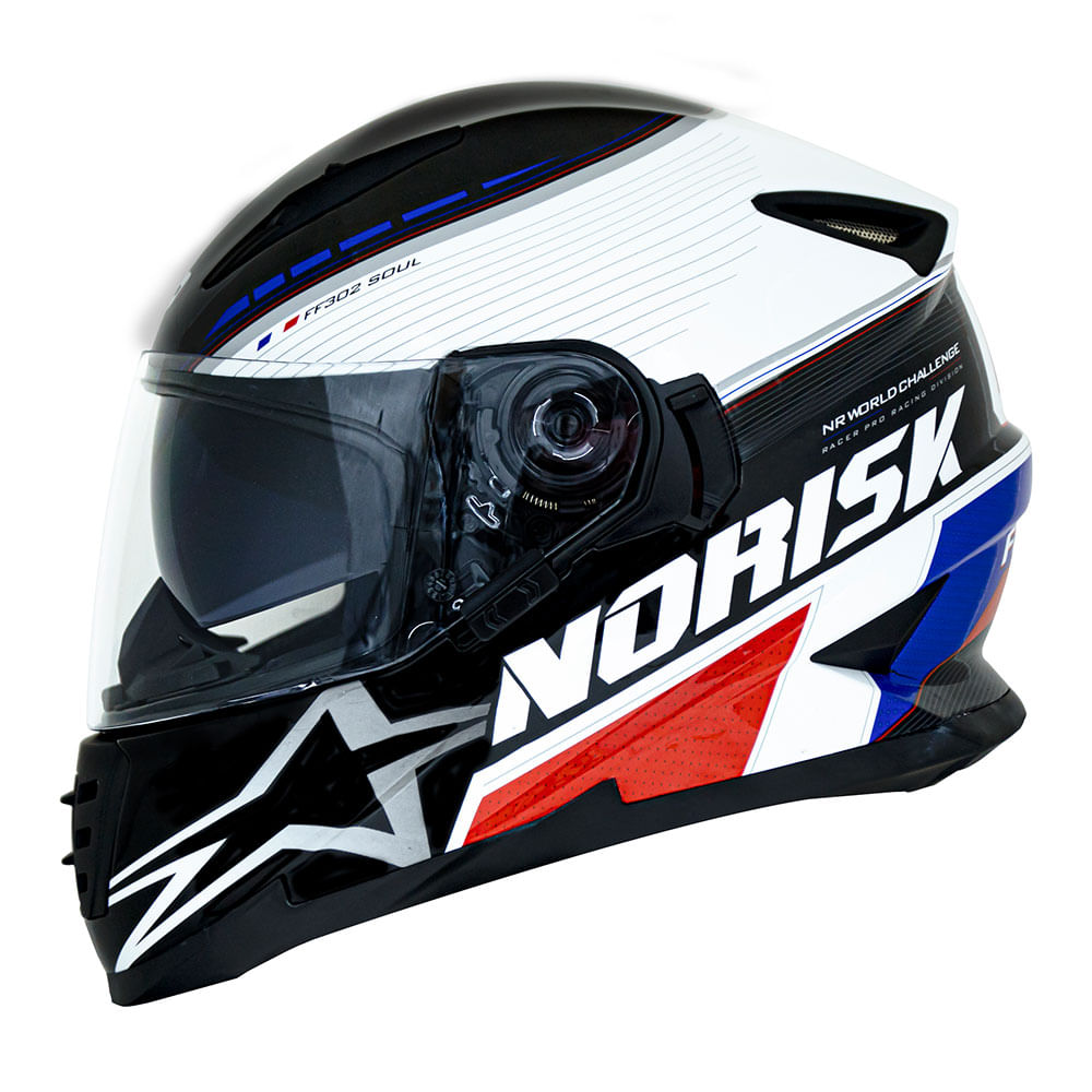 CAPACETE NORISK SOUL GRAND PRIX FRANCE - Image 3
