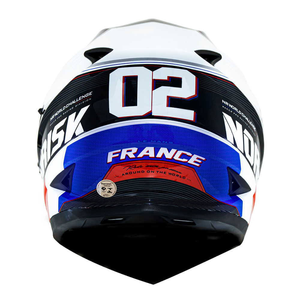 CAPACETE NORISK SOUL GRAND PRIX FRANCE - Image 4