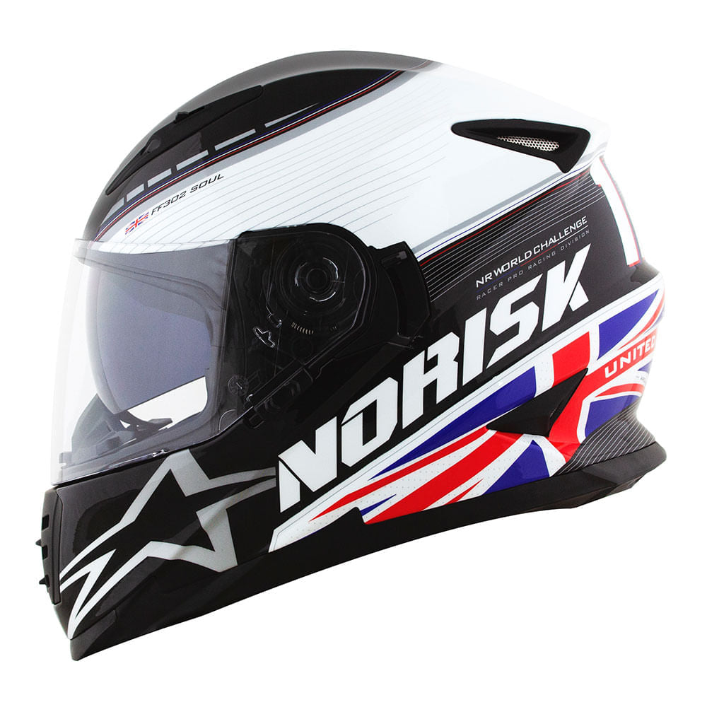 CAPACETE NORISK SOUL GRAND PRIX UNITED KINGDOM - Image 3