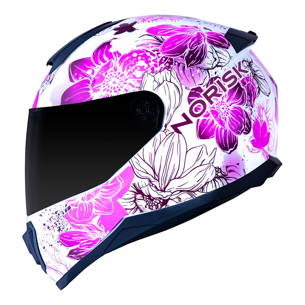 CAPACETE NORISK RAZOR BLOOM ROSA - Image 4