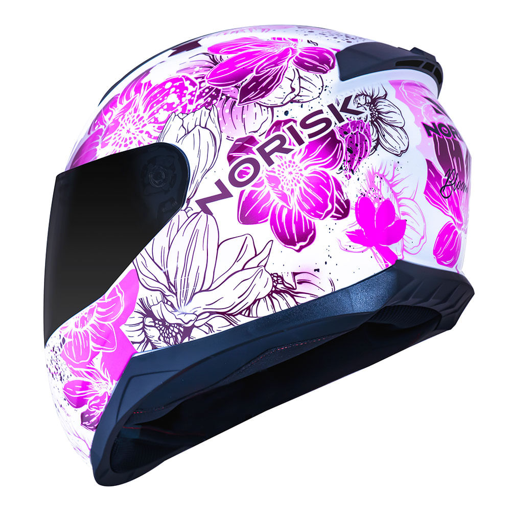 CAPACETE NORISK RAZOR BLOOM ROSA - Image 8