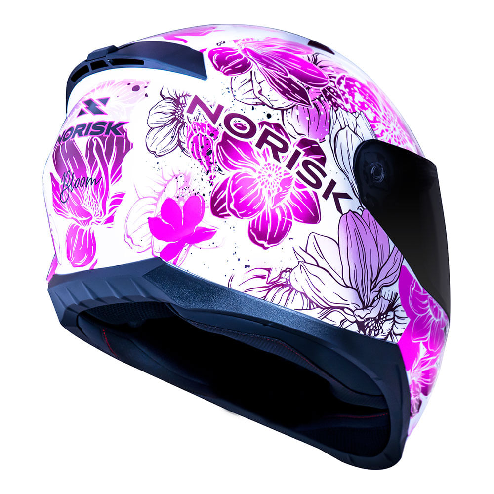 CAPACETE NORISK RAZOR BLOOM ROSA - Image 2