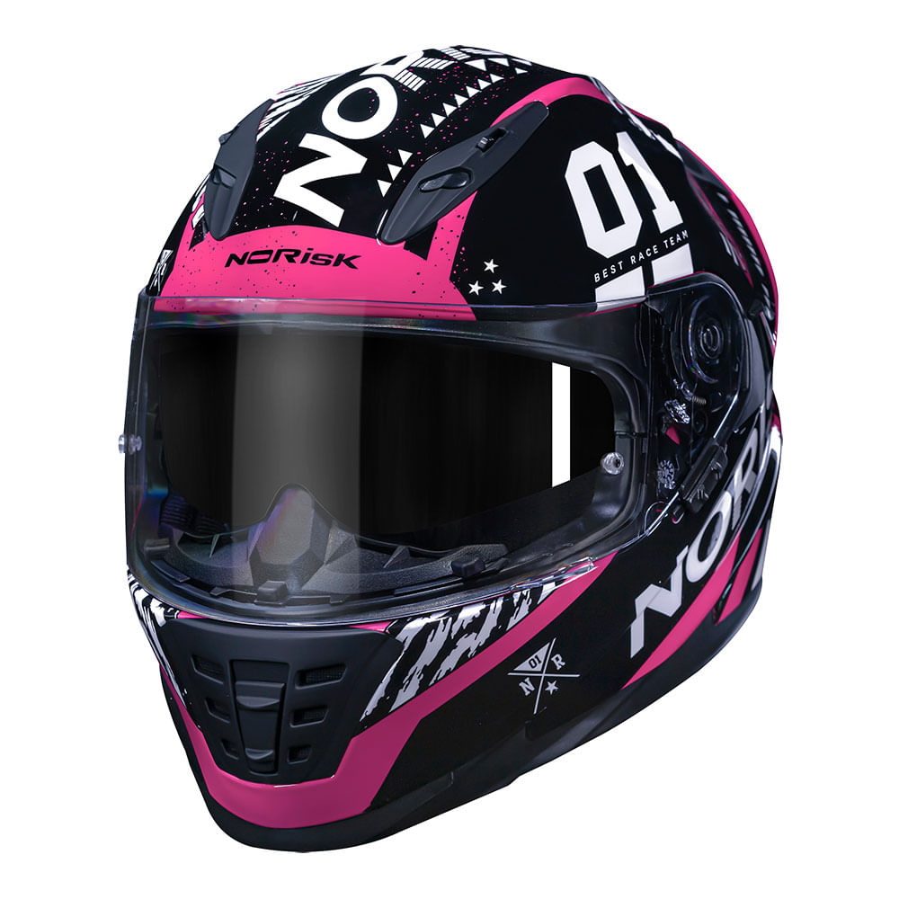 CAPACETE NORISK SOUL TOKYO ROSA - Image 6
