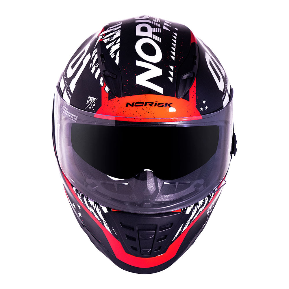 CAPACETE NORISK SOUL TOKYO VERMELHO - Image 9