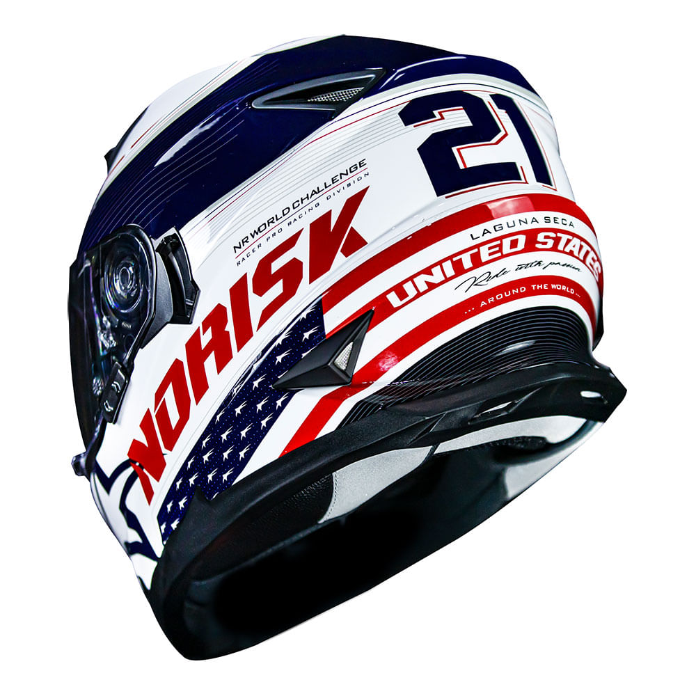 CAPACETE NORISK SOUL GRAND PRIX USA - Image 8