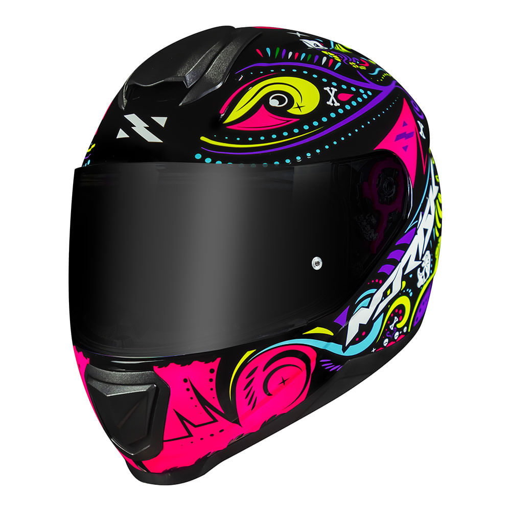 CAPACETE NORISK RAZOR CIRCUS ROSA - Image 2