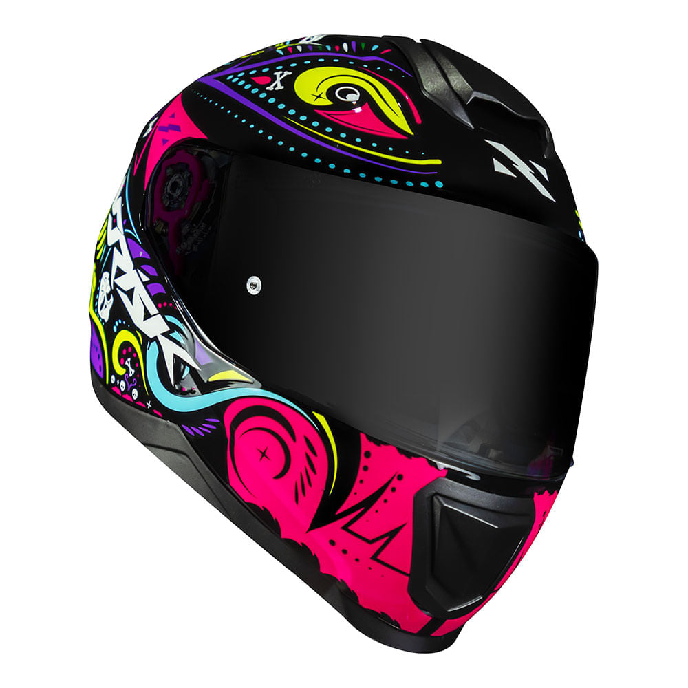 CAPACETE NORISK RAZOR CIRCUS ROSA - Image 3