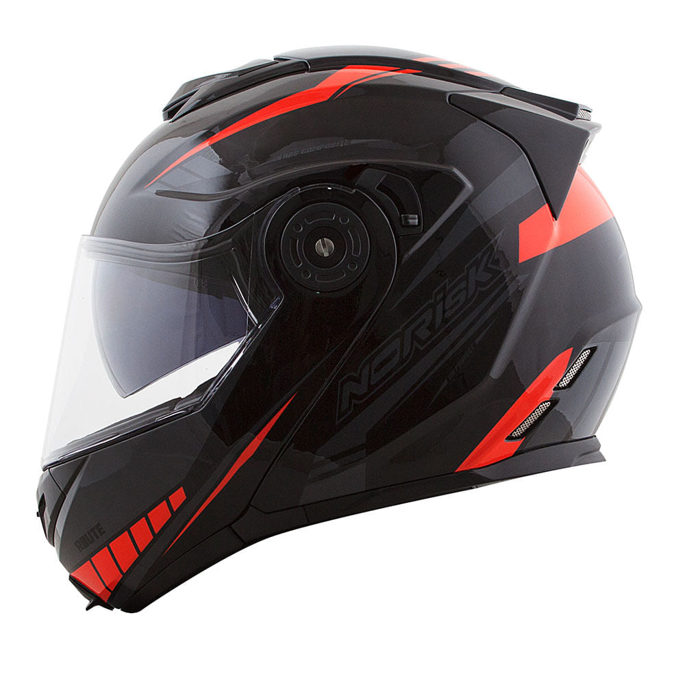 CAPACETE NORISK ROUTE FF345 MOTION PRETO - Image 2