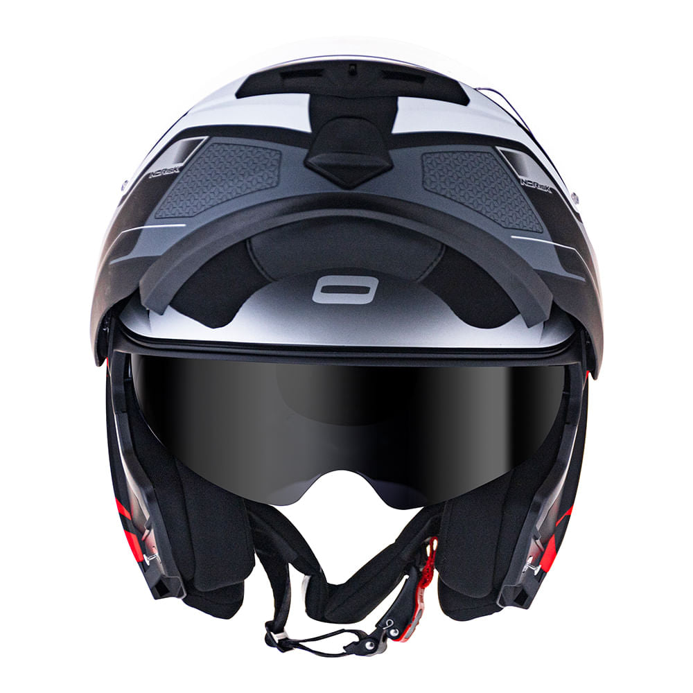 CAPACETE NORISK ROUTE FF345 SPEEDMAX VERMELHO - Image 2