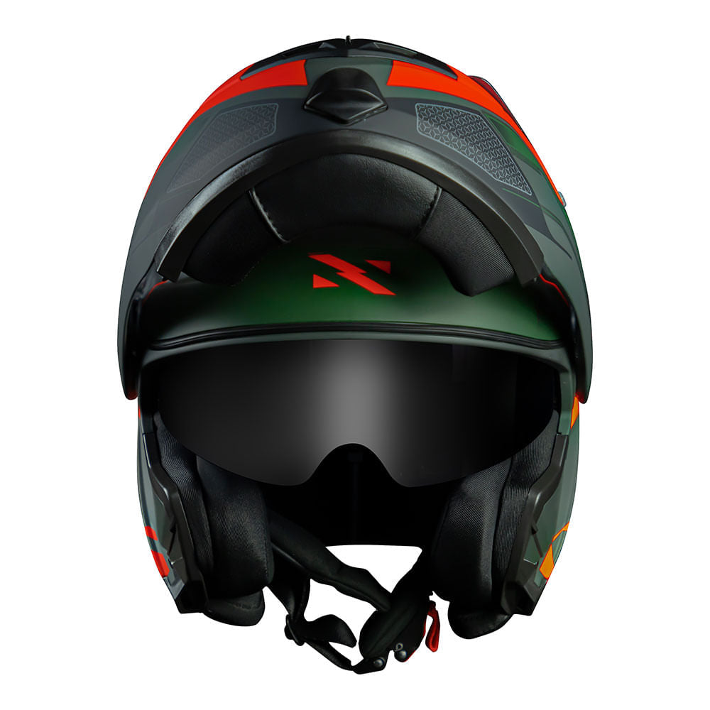 CAPACETE NORISK ROUTE FF345 SPEEDMAX LARANJA - Image 11