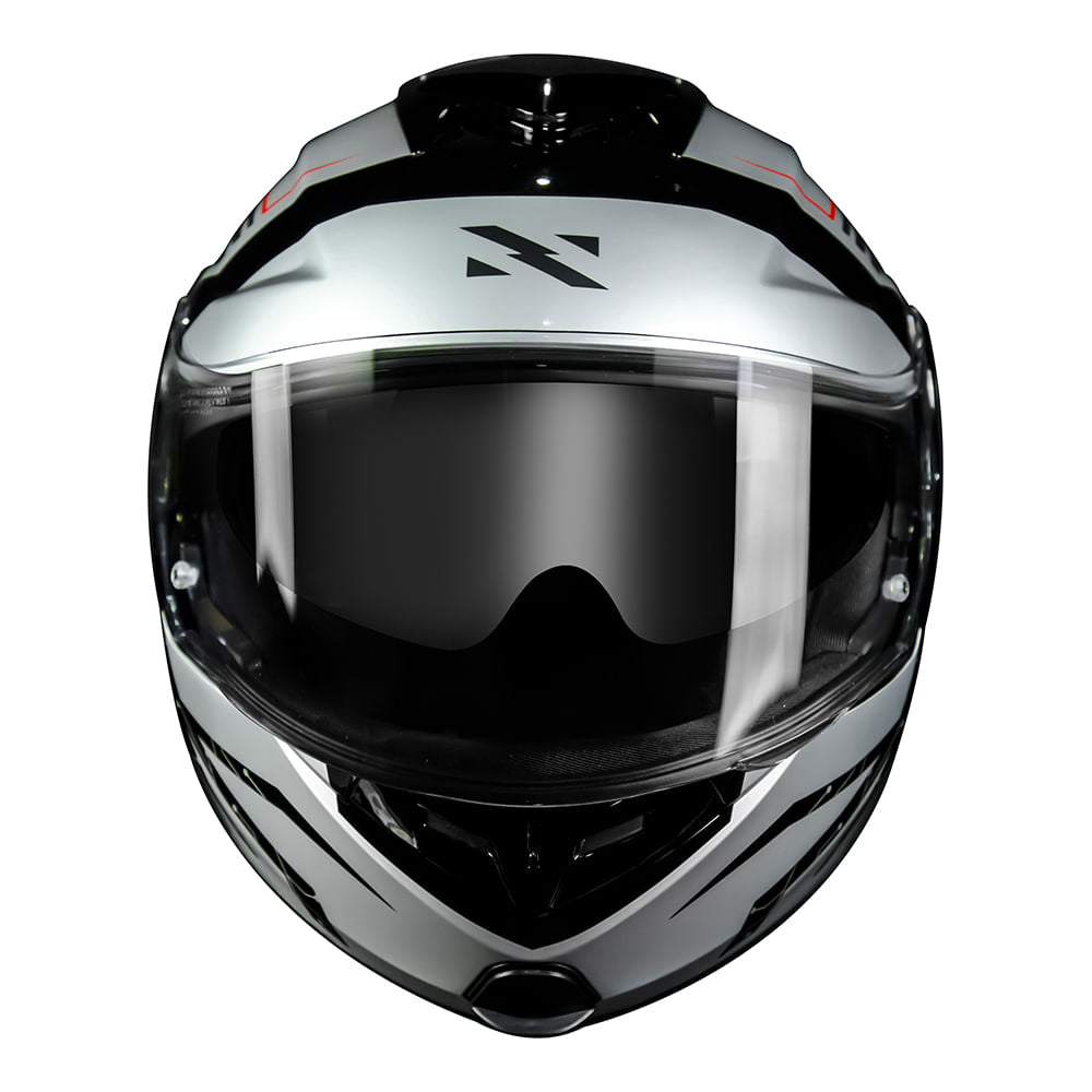 CAPACETE NORISK ROUTE FF345 CHARGE CINZA - Image 5
