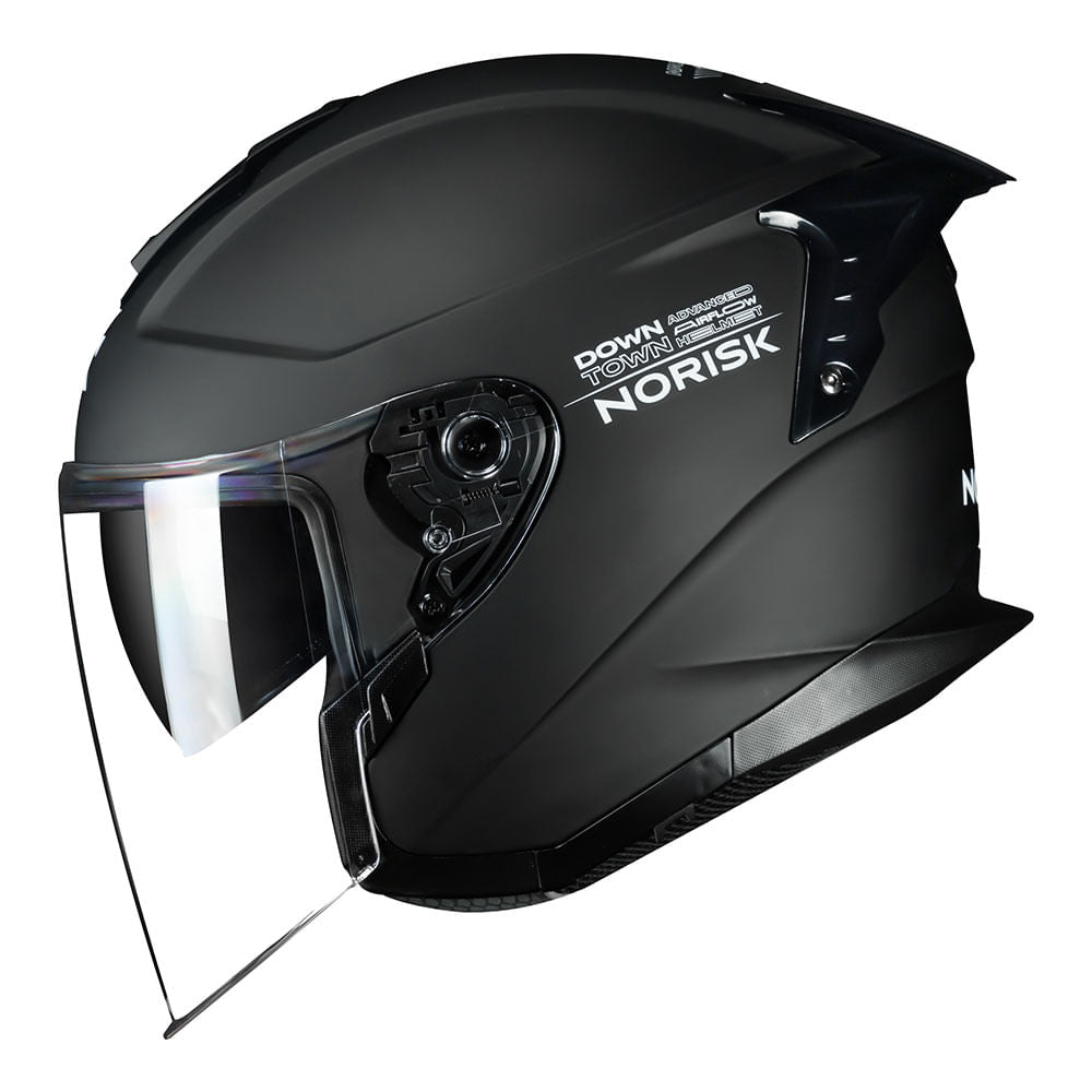 NORISK CAPACETE DOWNTOWN MONOCOLOR PRETO FOSCO - Image 5