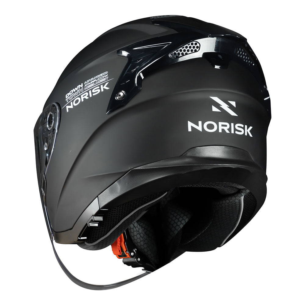NORISK CAPACETE DOWNTOWN MONOCOLOR PRETO FOSCO - Image 3