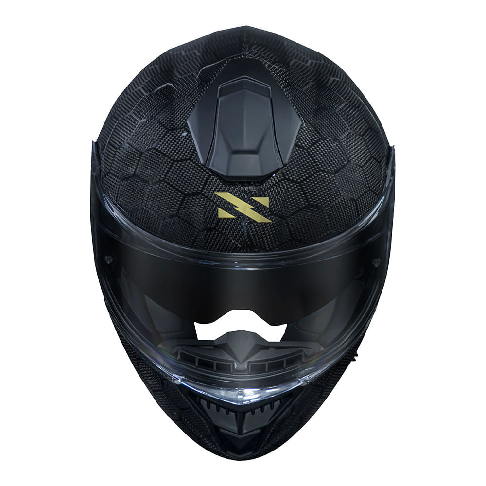 CAPACETE NORISK VIPER GT SNAKE CARBON DOURADO - Image 6