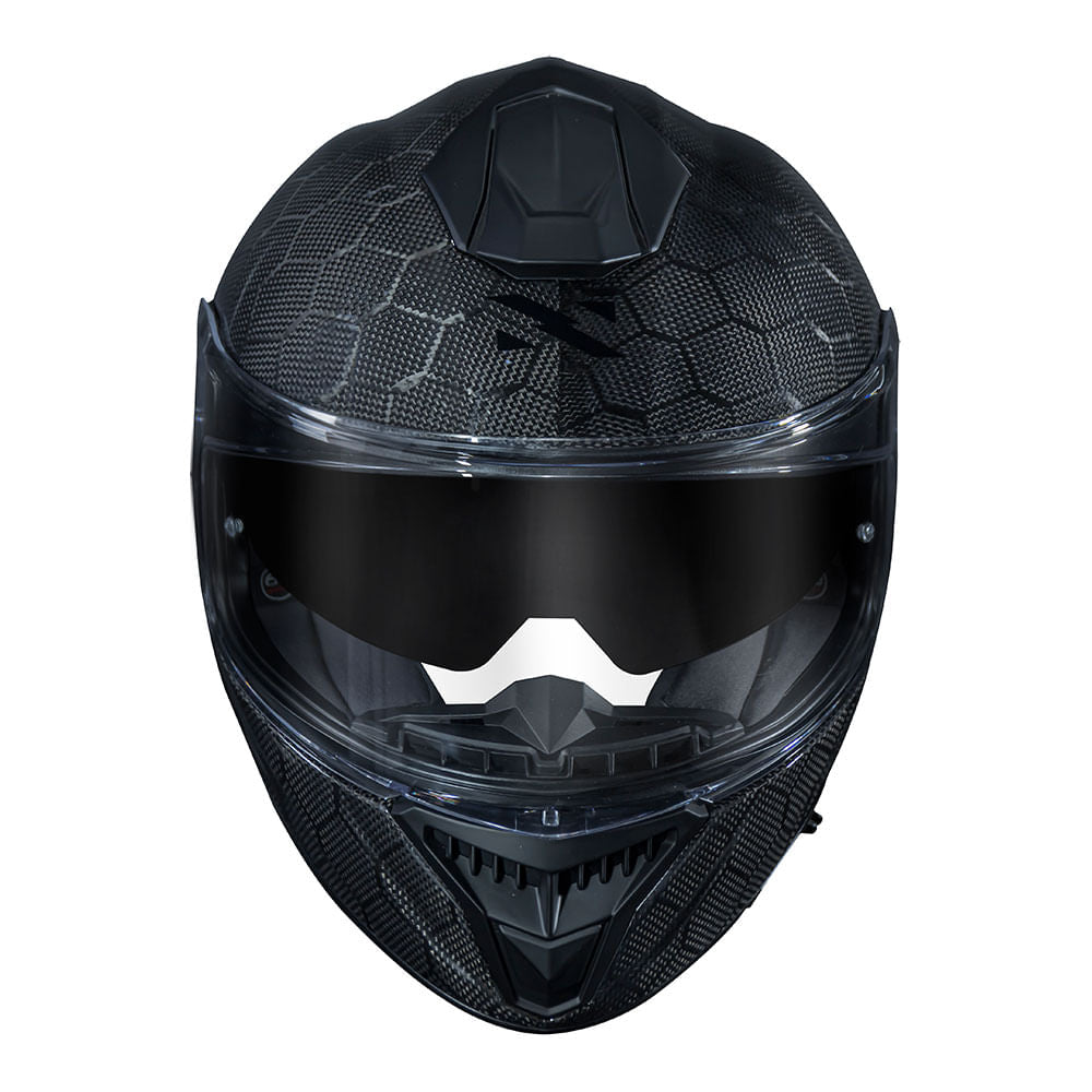 CAPACETE NORISK VIPER GT SNAKE CARBON PRETO - Image 5