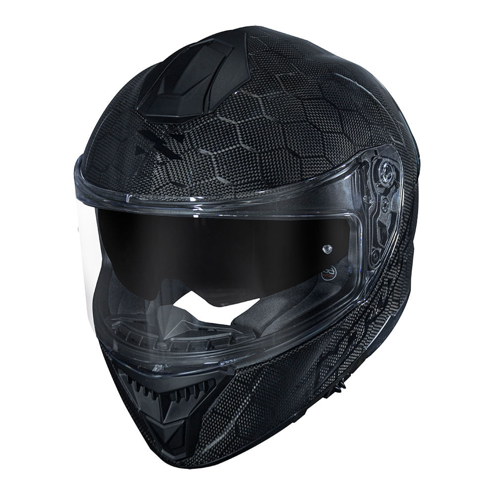CAPACETE NORISK VIPER GT SNAKE CARBON PRETO - Image 7