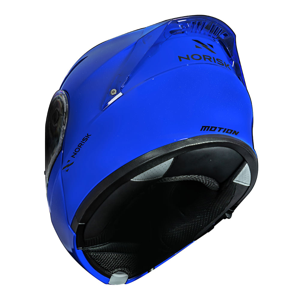 CAPACETE NORISK MOTION MONOCOLOR AZUL - Image 8