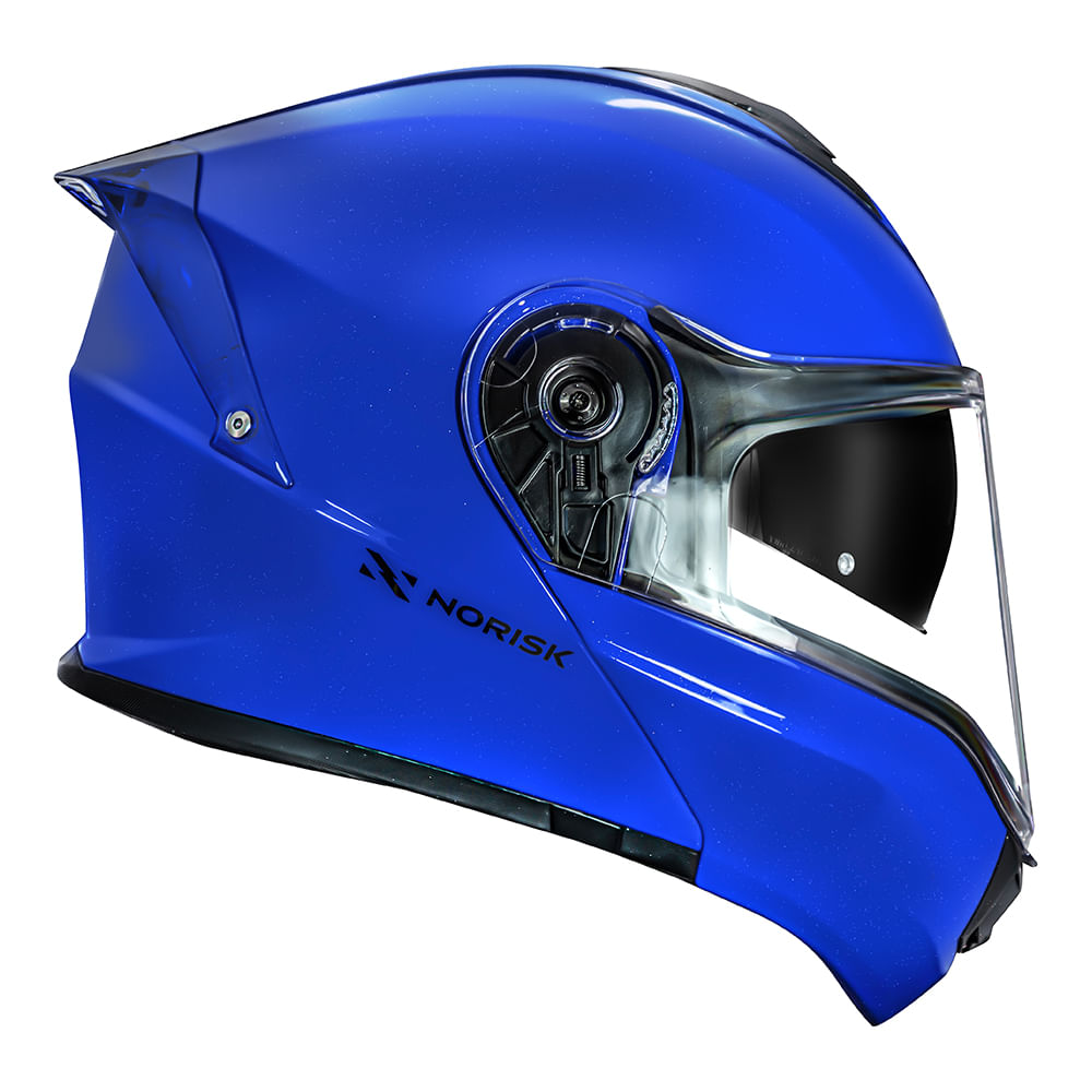 CAPACETE NORISK MOTION MONOCOLOR AZUL