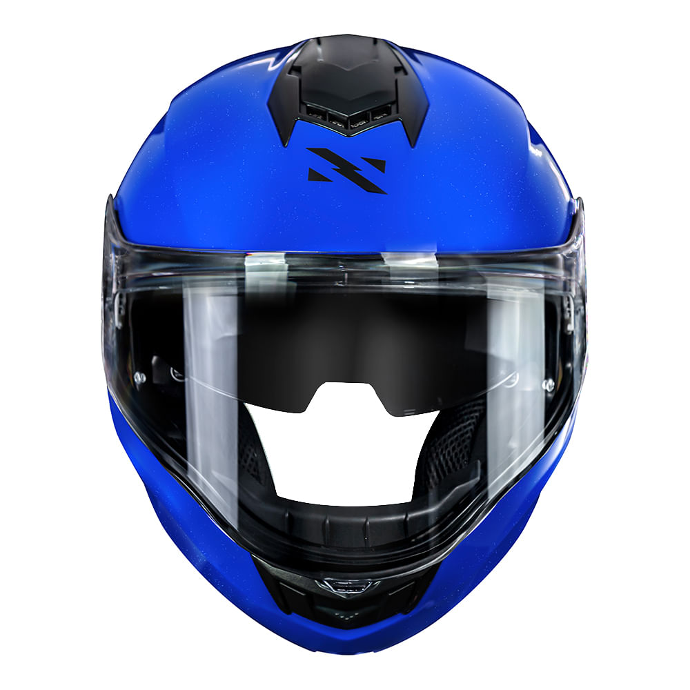 CAPACETE NORISK MOTION MONOCOLOR AZUL - Image 2