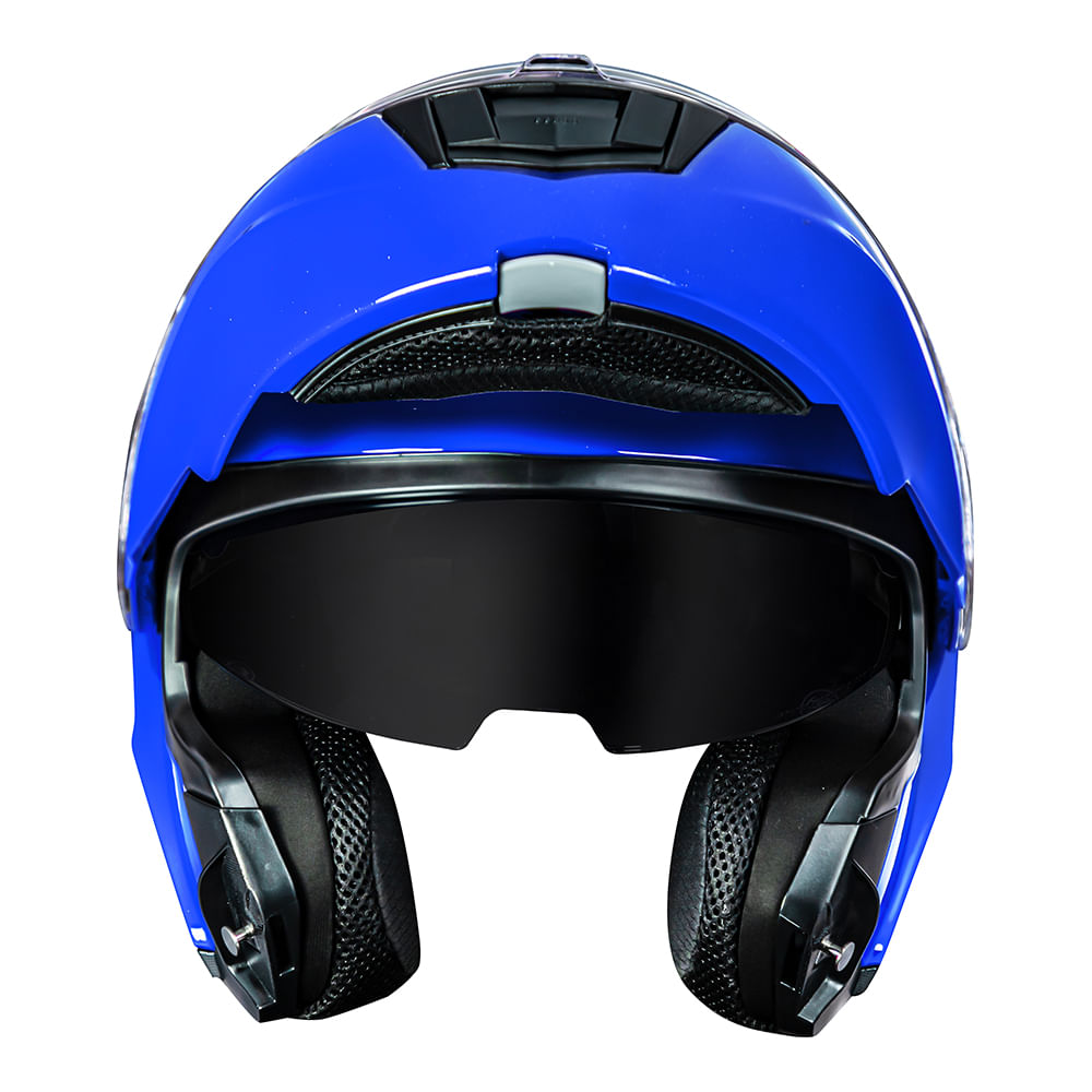 CAPACETE NORISK MOTION MONOCOLOR AZUL - Image 3