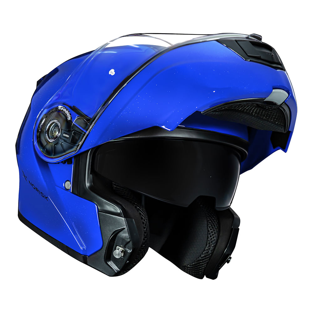 CAPACETE NORISK MOTION MONOCOLOR AZUL - Image 4
