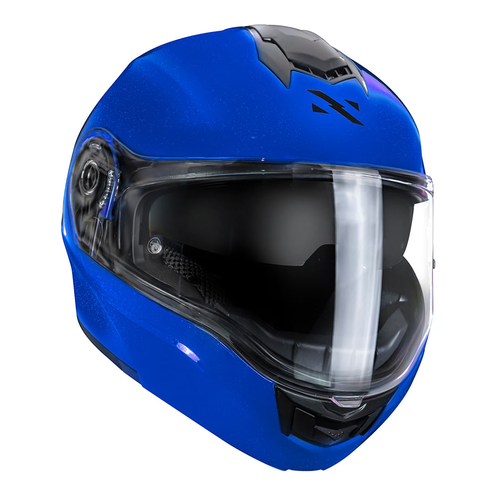 CAPACETE NORISK MOTION MONOCOLOR AZUL - Image 5