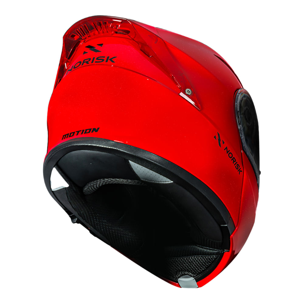 CAPACETE NORISK MOTION MONOCOLOR VERMELHO - Image 9