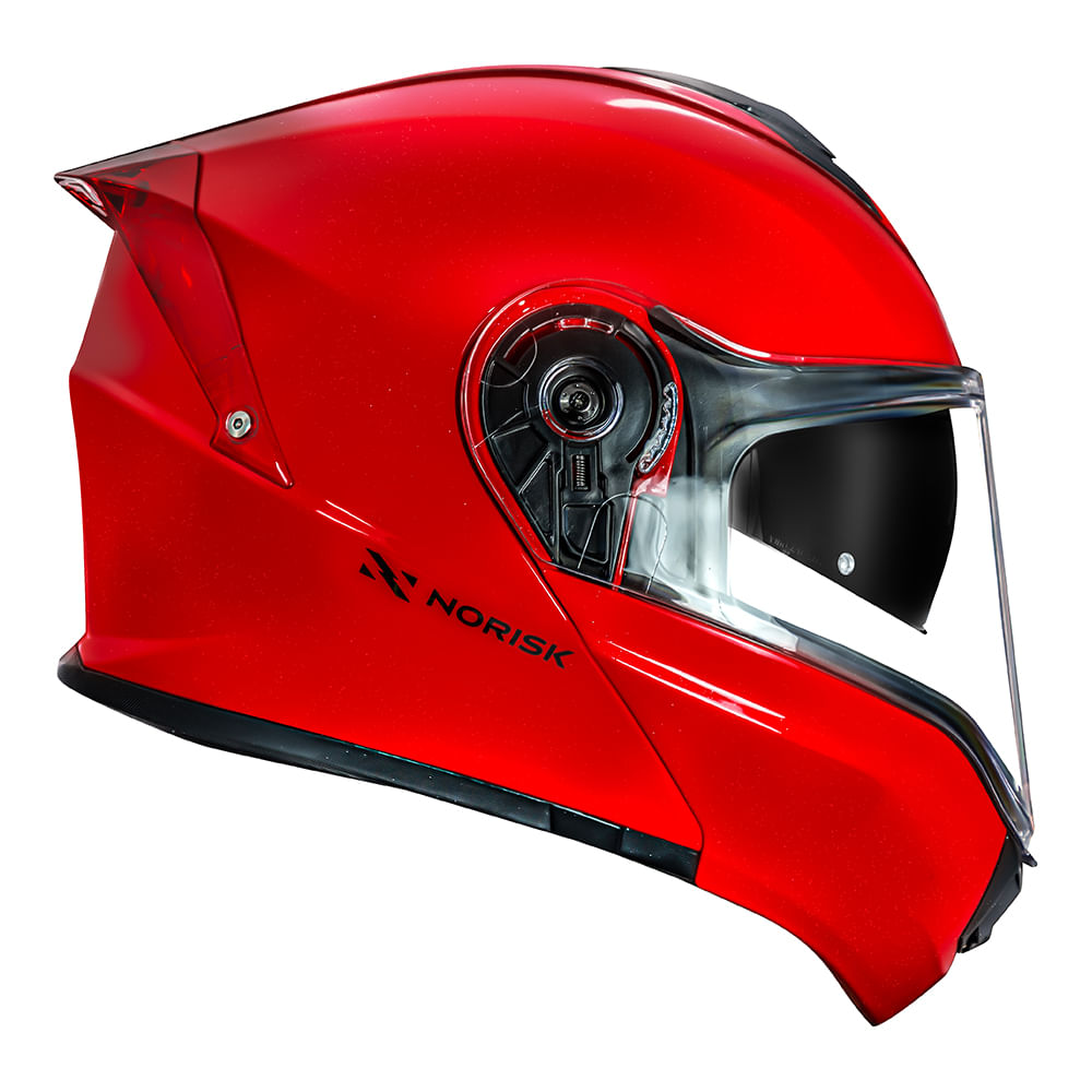 CAPACETE NORISK MOTION MONOCOLOR VERMELHO