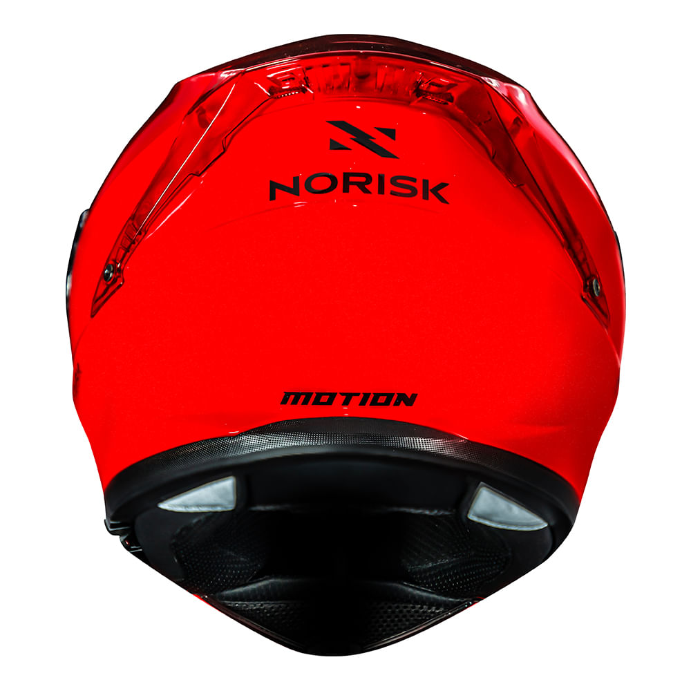 CAPACETE NORISK MOTION MONOCOLOR VERMELHO - Image 11