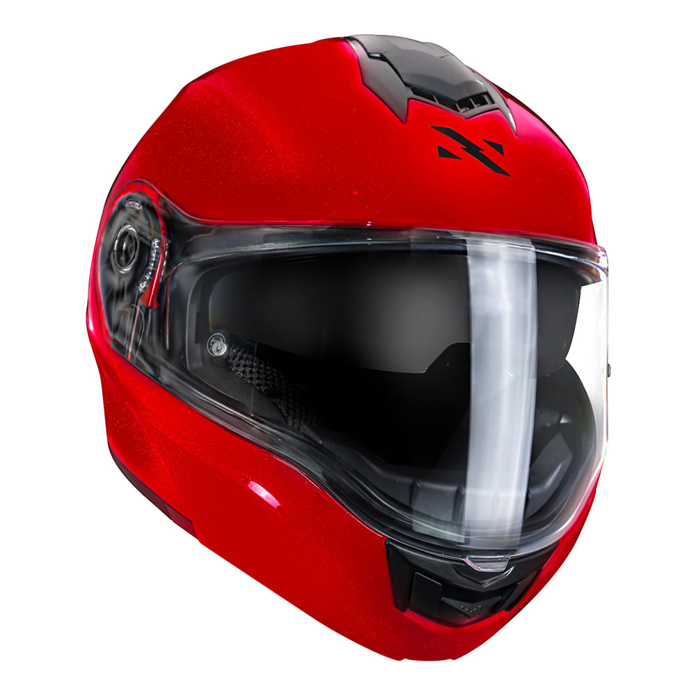 CAPACETE NORISK MOTION MONOCOLOR VERMELHO - Image 6
