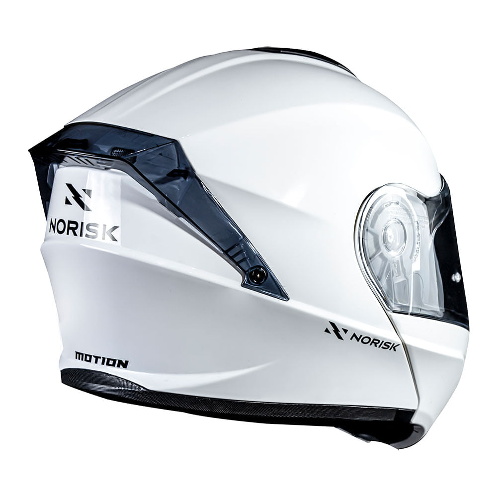 CAPACETE NORISK MOTION MONOCOLOR BRANCO - Image 12