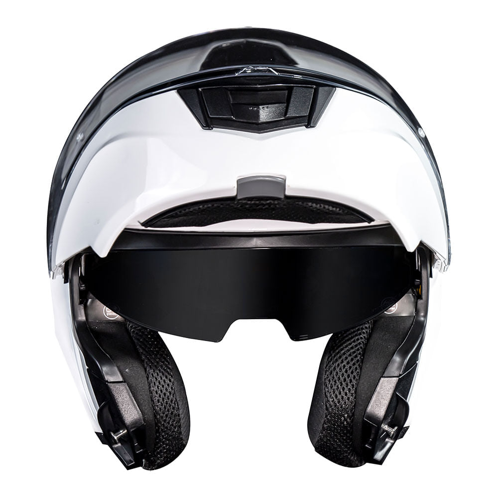 CAPACETE NORISK MOTION MONOCOLOR BRANCO - Image 8