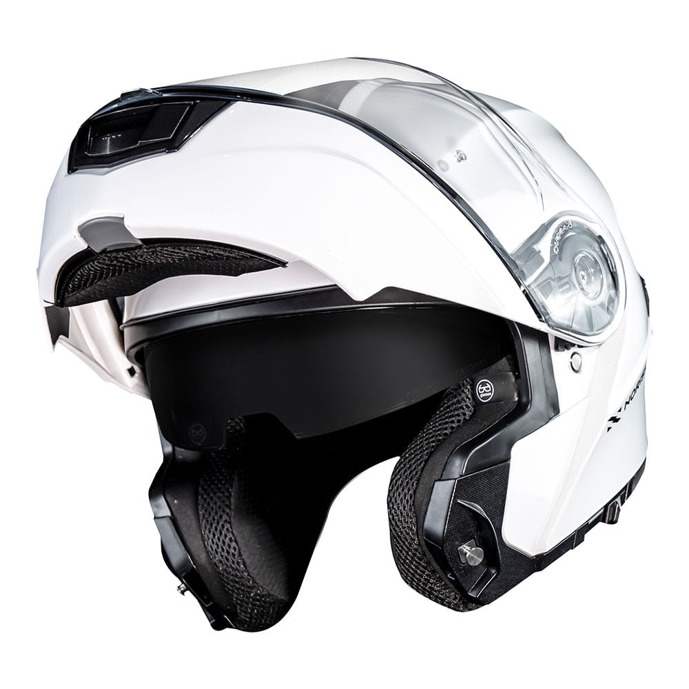 CAPACETE NORISK MOTION MONOCOLOR BRANCO - Image 9
