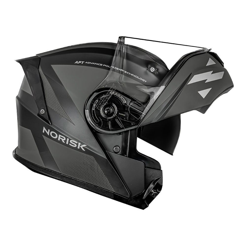 CAPACETE NORISK MOTION DEFENDER PRETO - Image 6