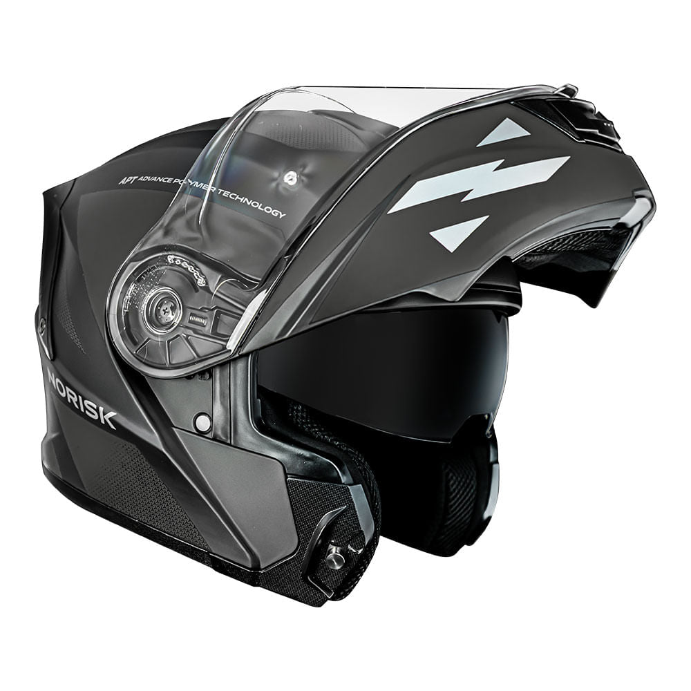 CAPACETE NORISK MOTION DEFENDER PRETO - Image 9