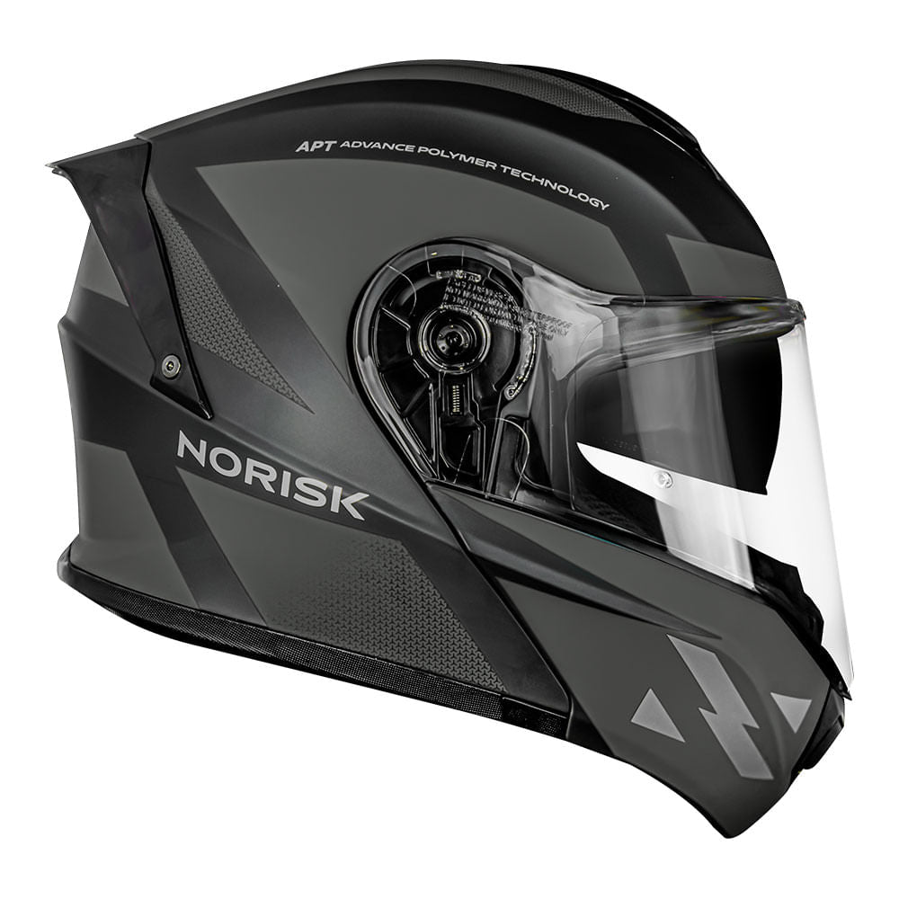CAPACETE NORISK MOTION DEFENDER PRETO