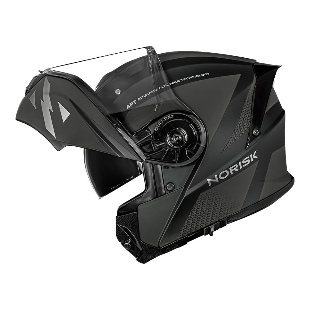 CAPACETE NORISK MOTION DEFENDER PRETO - Image 11