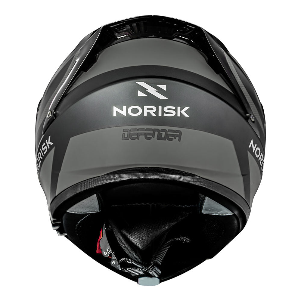 CAPACETE NORISK MOTION DEFENDER PRETO - Image 2
