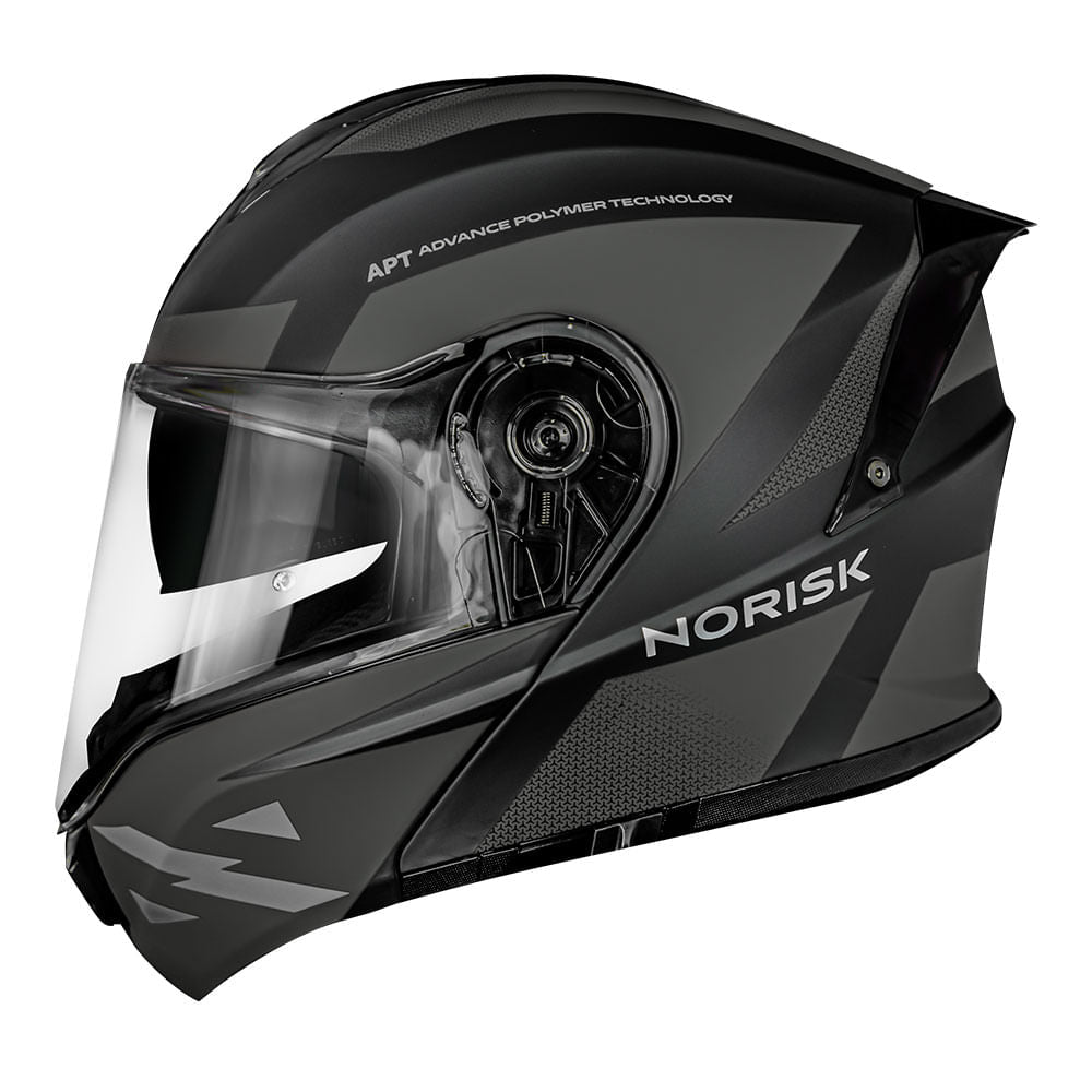 CAPACETE NORISK MOTION DEFENDER PRETO - Image 4