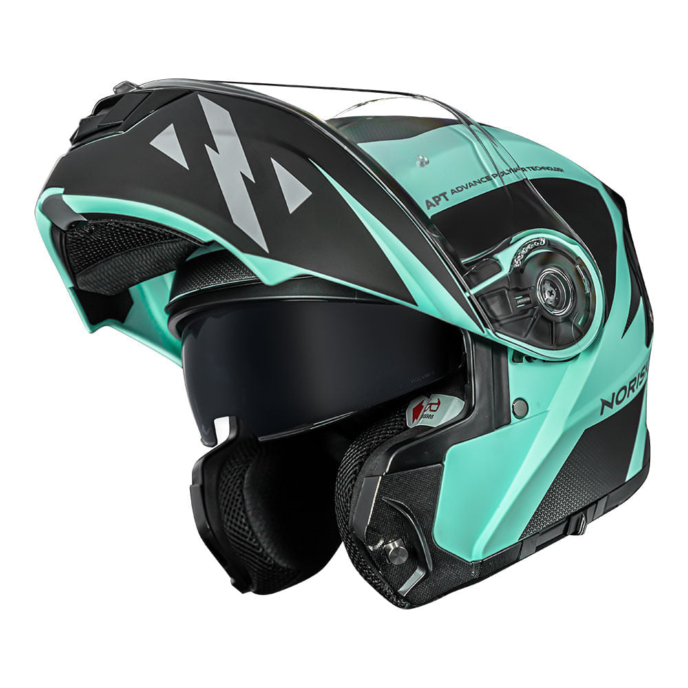CAPACETE NORISK MOTION DEFENDER AZUL - Image 7