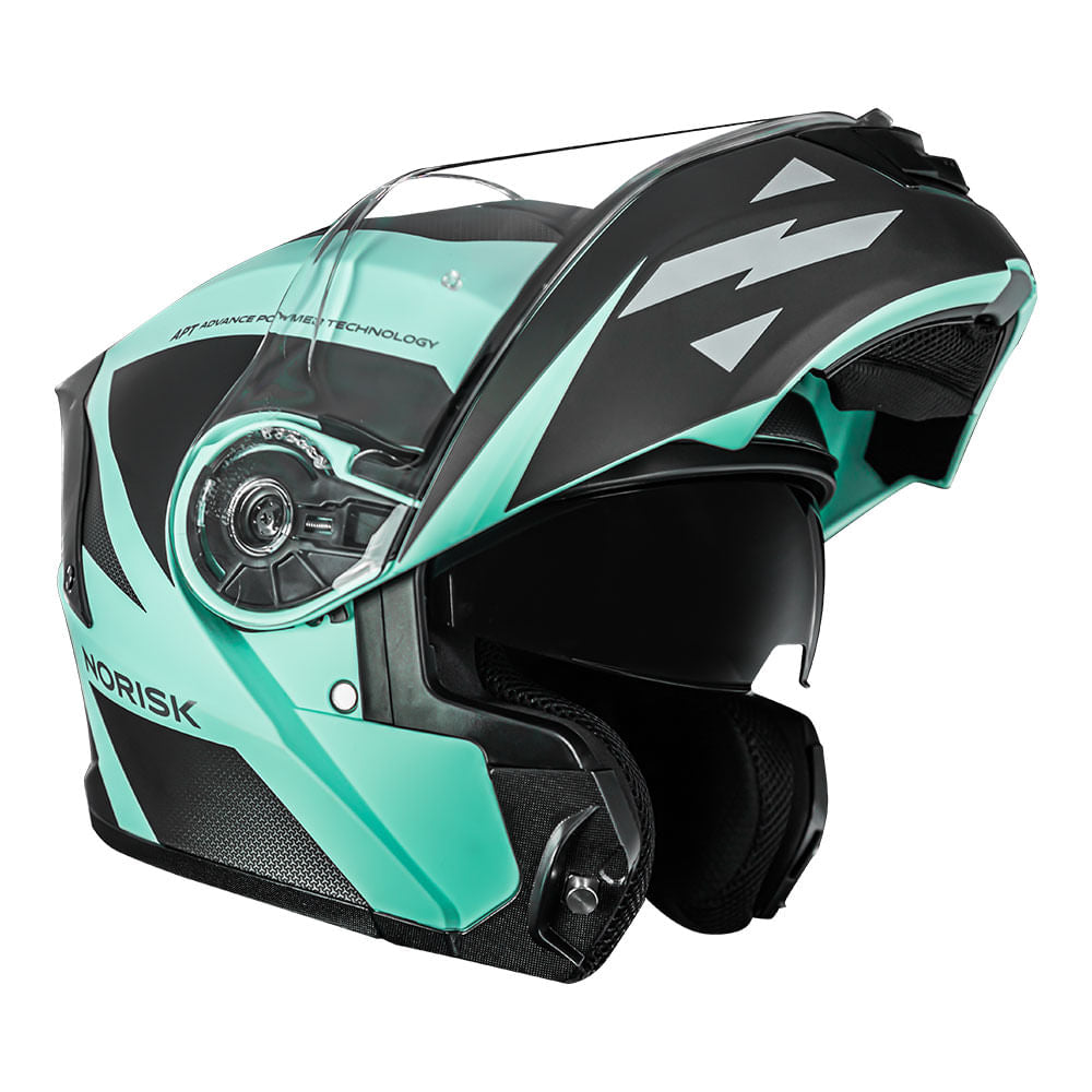 CAPACETE NORISK MOTION DEFENDER AZUL - Image 8