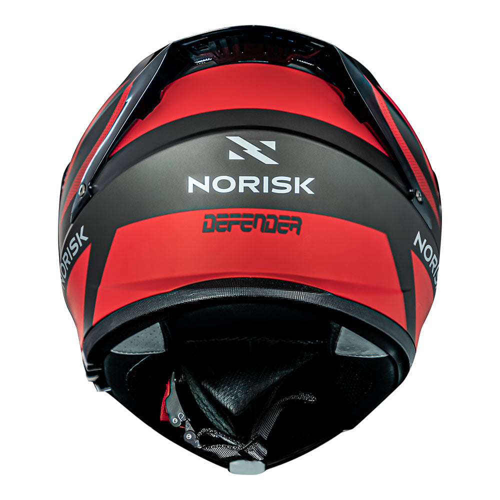 CAPACETE NORISK MOTION DEFENDER VERMELHO - Image 7