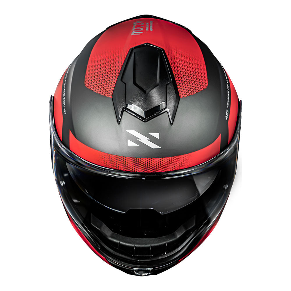 CAPACETE NORISK MOTION DEFENDER VERMELHO - Image 8