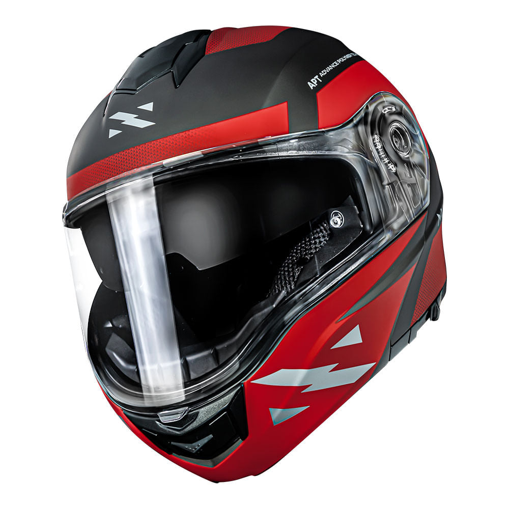 CAPACETE NORISK MOTION DEFENDER VERMELHO - Image 4