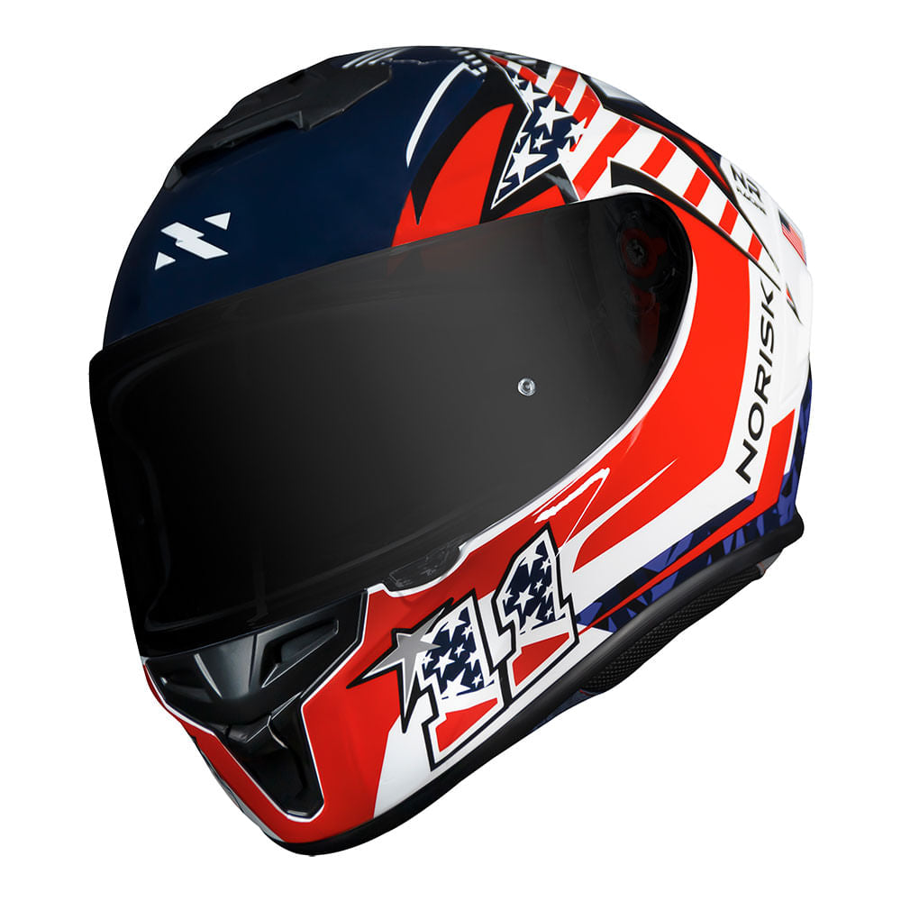 CAPACETE NORISK SUPRA LAP USA - Image 7
