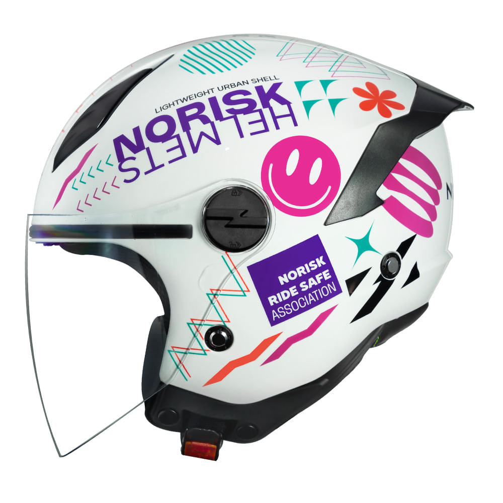 CAPACETE NORISK NEO BUDDY ROSA - Image 5